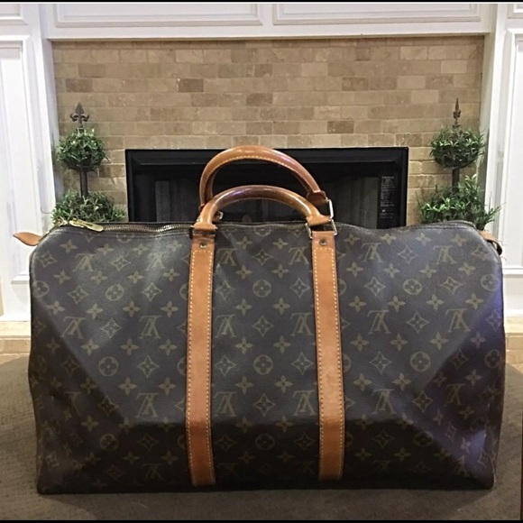 Authentic Louis Vuitton Keepall 50 Duffle Satchel - Picture 2 of 4